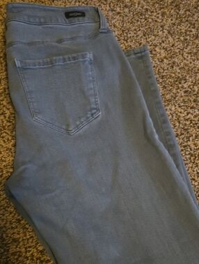 Liverpool Women's Skinny Jeans in Light Gray-Blue